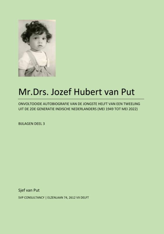 Mr.Drs. Jozef Hubert van Put - bijlage 3