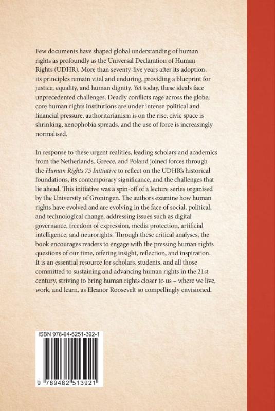 image for The Universal Declaration of Human Rights at 75 and beyond: historical, contempary, and future perspectives