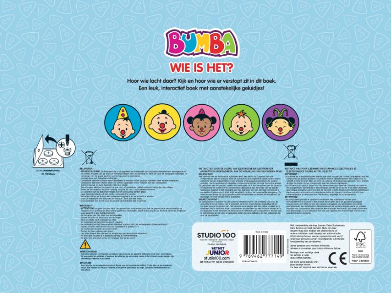 image for Bumba : geluidenboek - Wie is het?