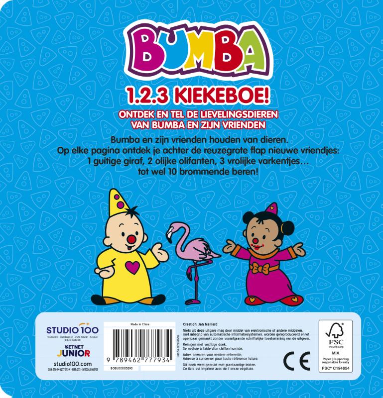 image for Bumba 1, 2 , 3 Kiekeboe!