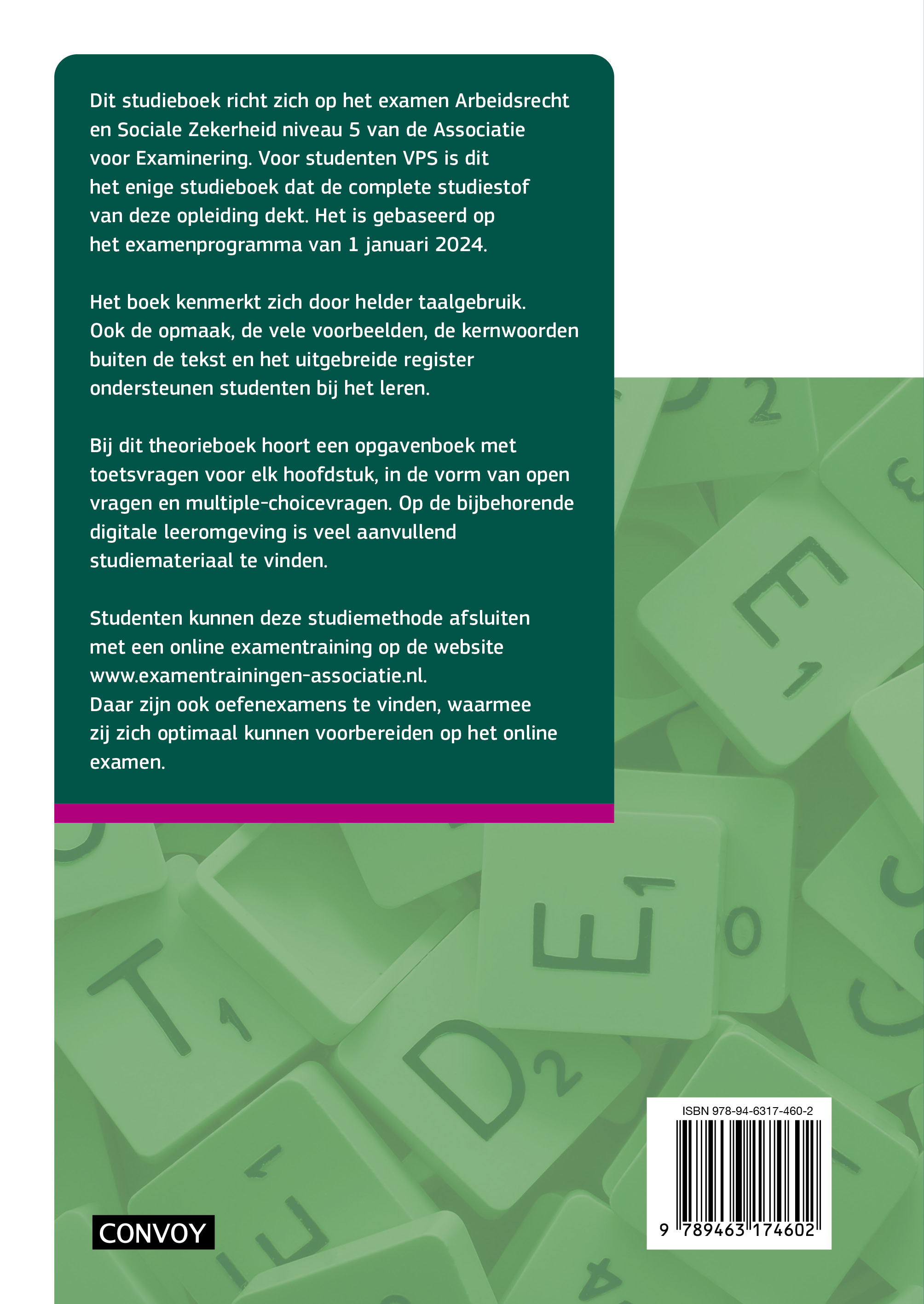 VPS Arbeidsrecht Sociale Zekerheid 2024/2025  Theorieboek