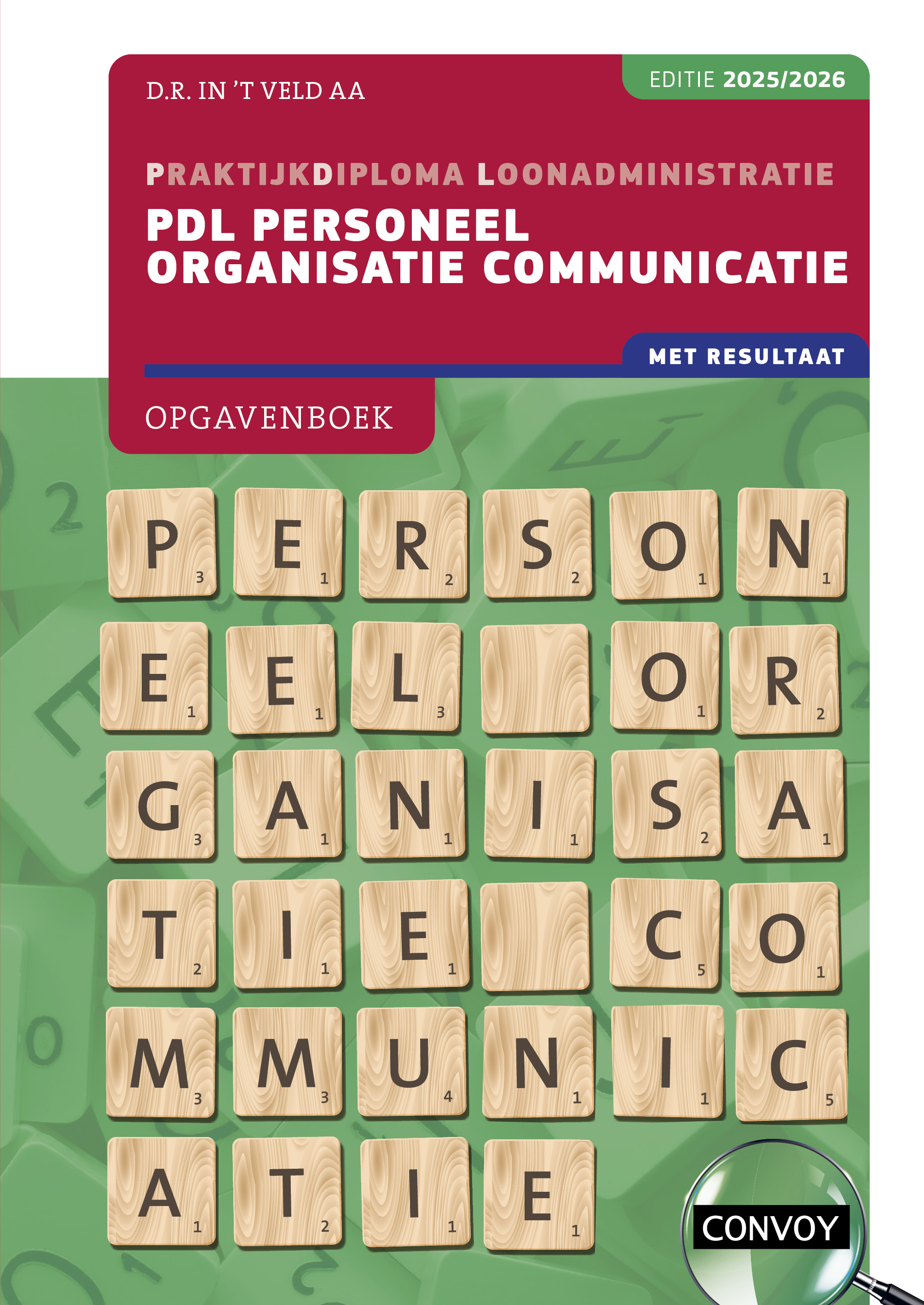 PDL Personeel organisatie communicatie 2025/2026  Opgavenboek