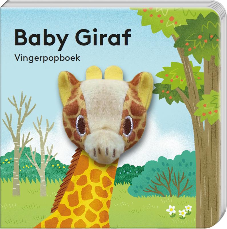 Vingerpopboekje Baby Giraf