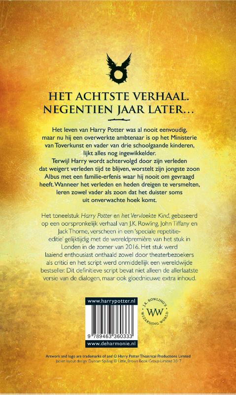 image for Harry Potter en het vervloekte kind