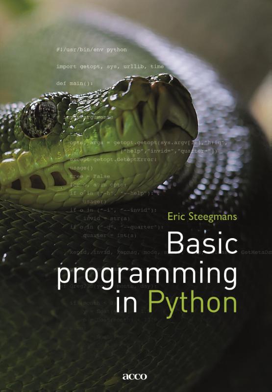 Basic programming in Python