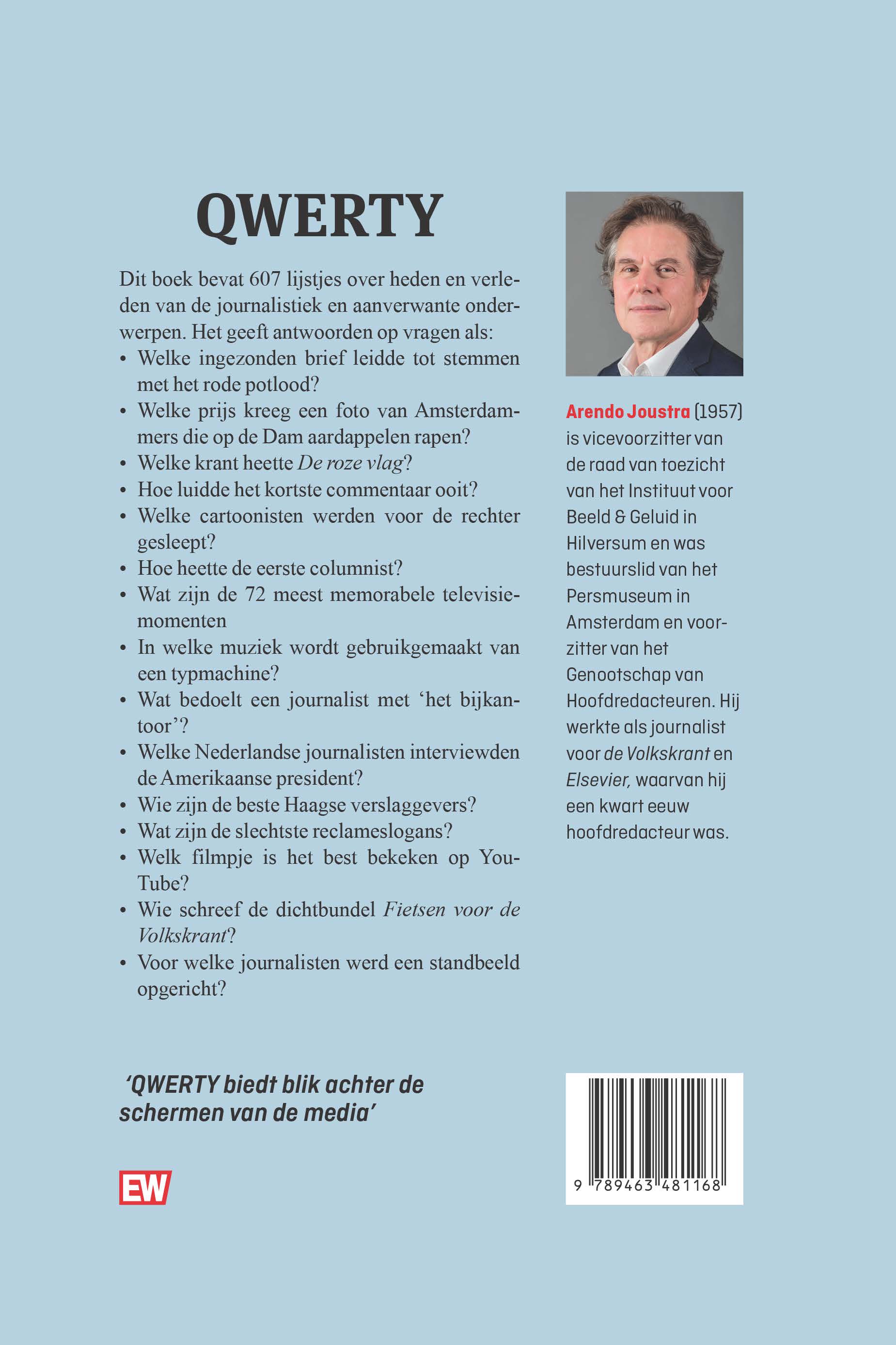 QWERTY Journalistiek samengevat in 531 lijstjes