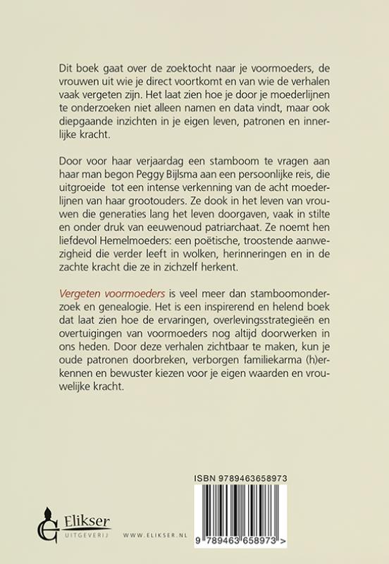 image for Vergeten voormoeders