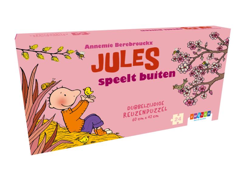 Jules speelt buiten