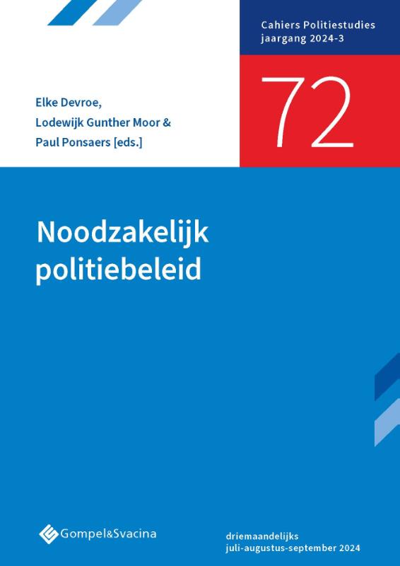 Noodzakelijk politiebeleid