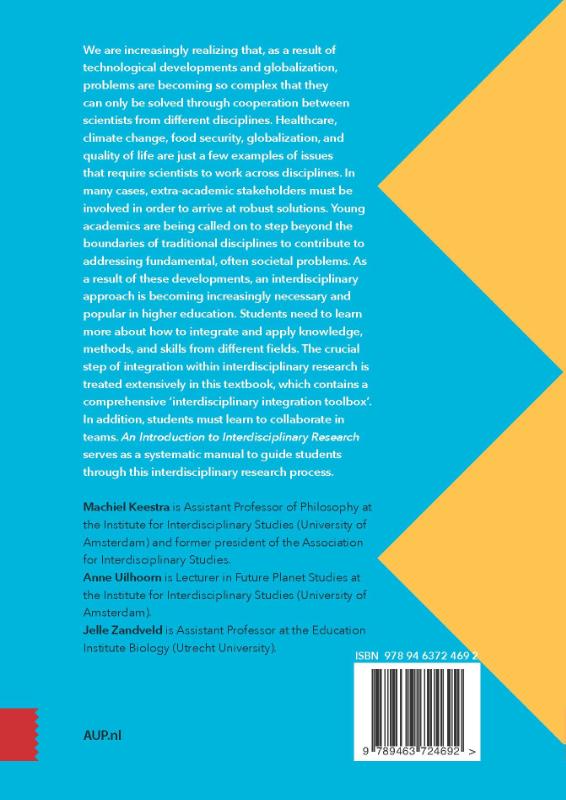 image for An Introduction to Interdisciplinary Research