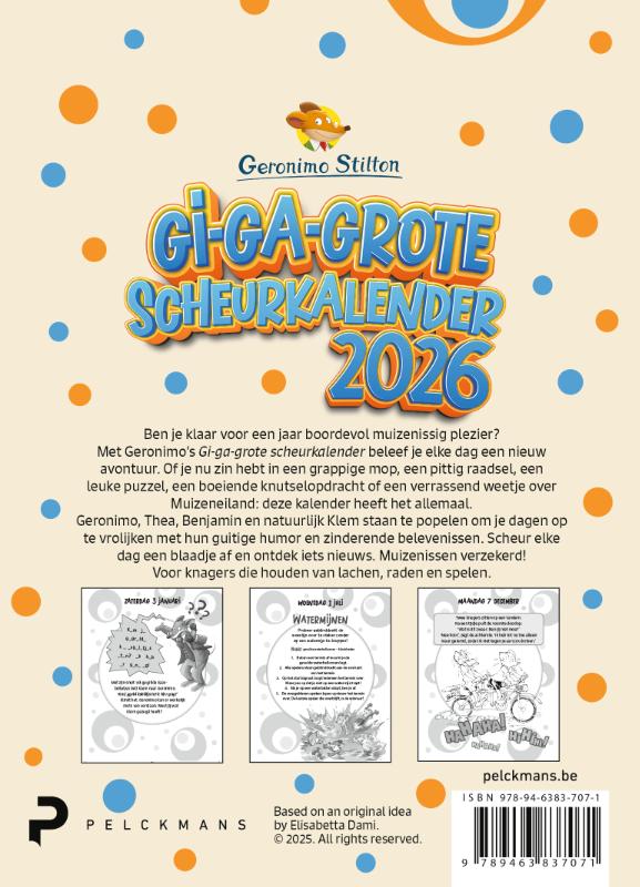 image for Gi-ga-grote scheurkalender 2026