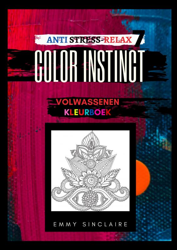 Volwassenen kleurboek Color Instinct 4 : Anti Stress Relax Fantasiewereld