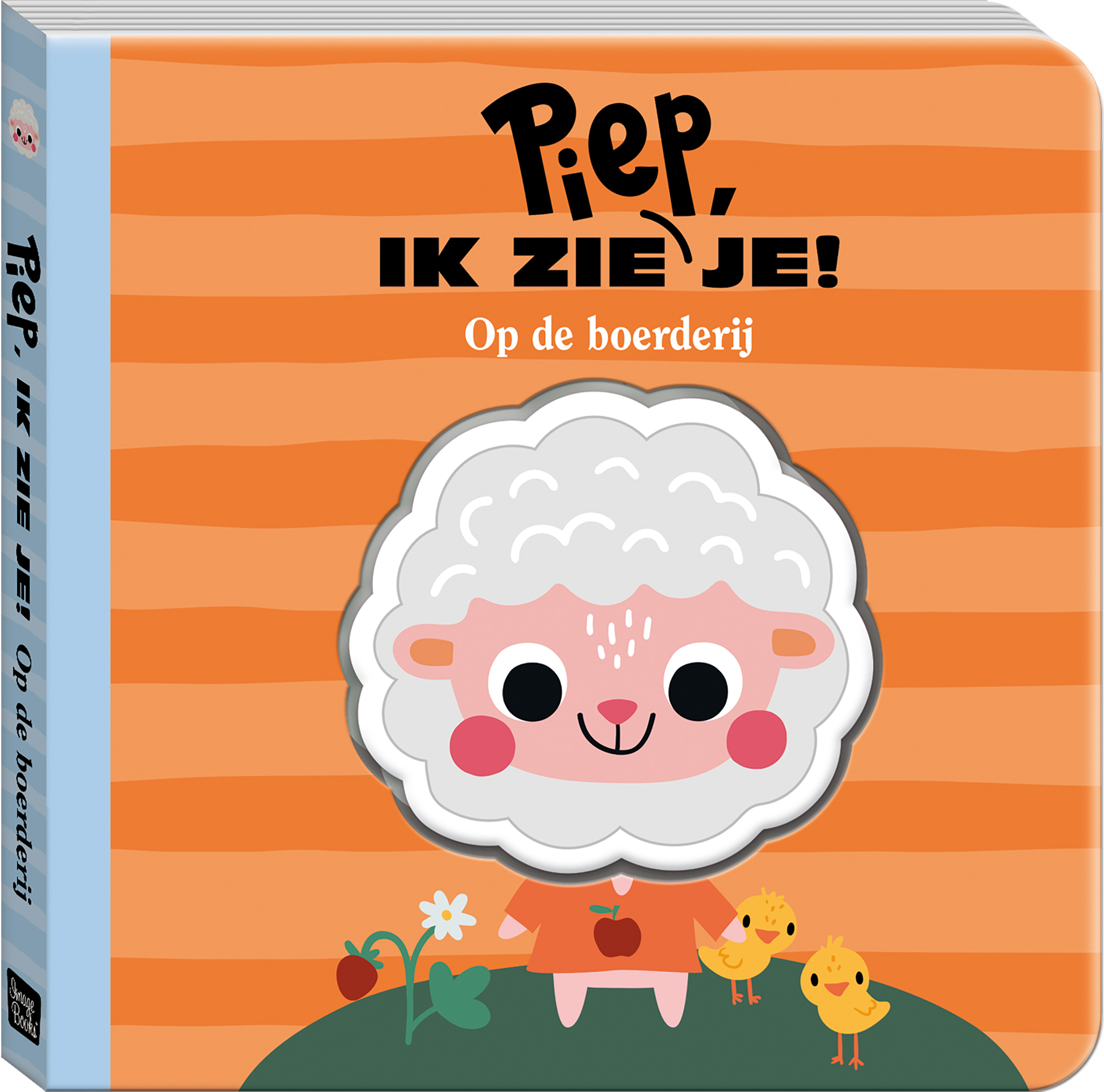 Piep - ik zie je! - Op de boerderij Verstoppertje spelen en geluidenboek in één!