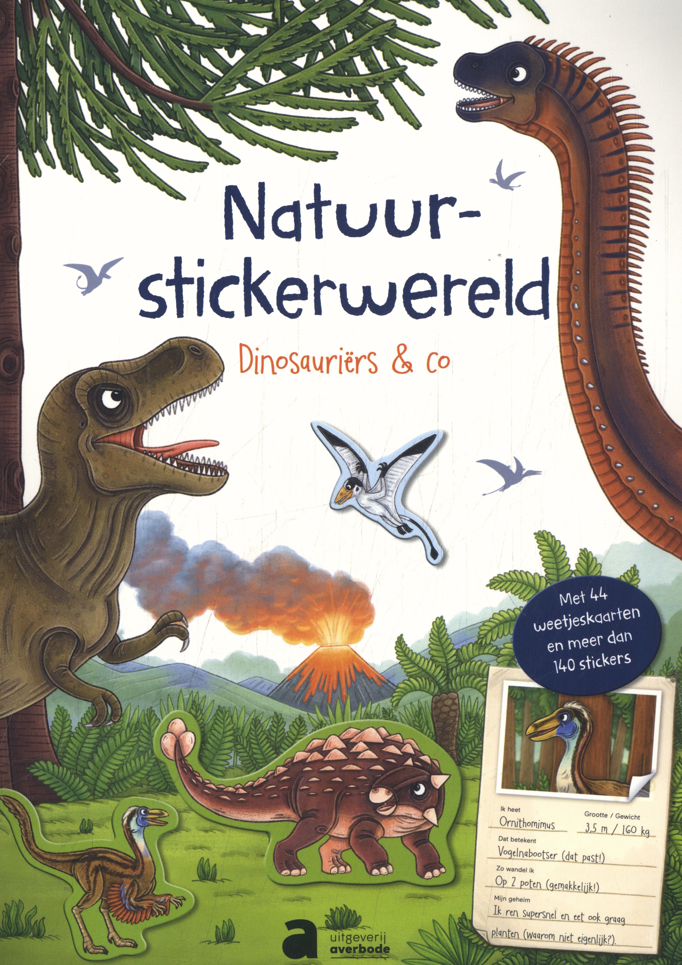 Natuur Stickerwereld - Dinosauriërs en co