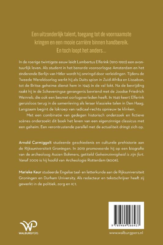 image for Hoe een classicus nazispion werd