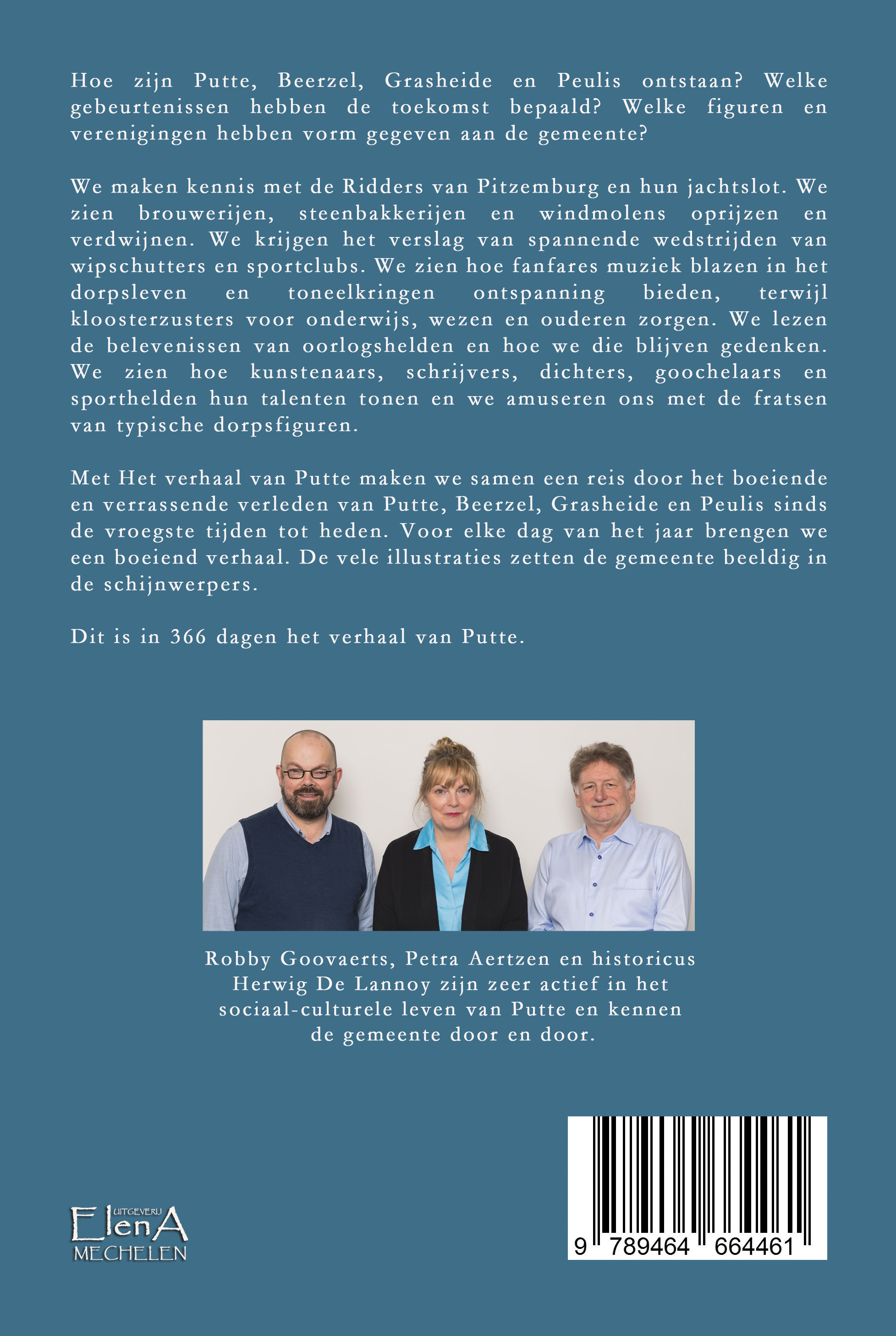 Het verhaal van Putte Putte, Beerzel,Grasheide en Peulis in 366 dagen