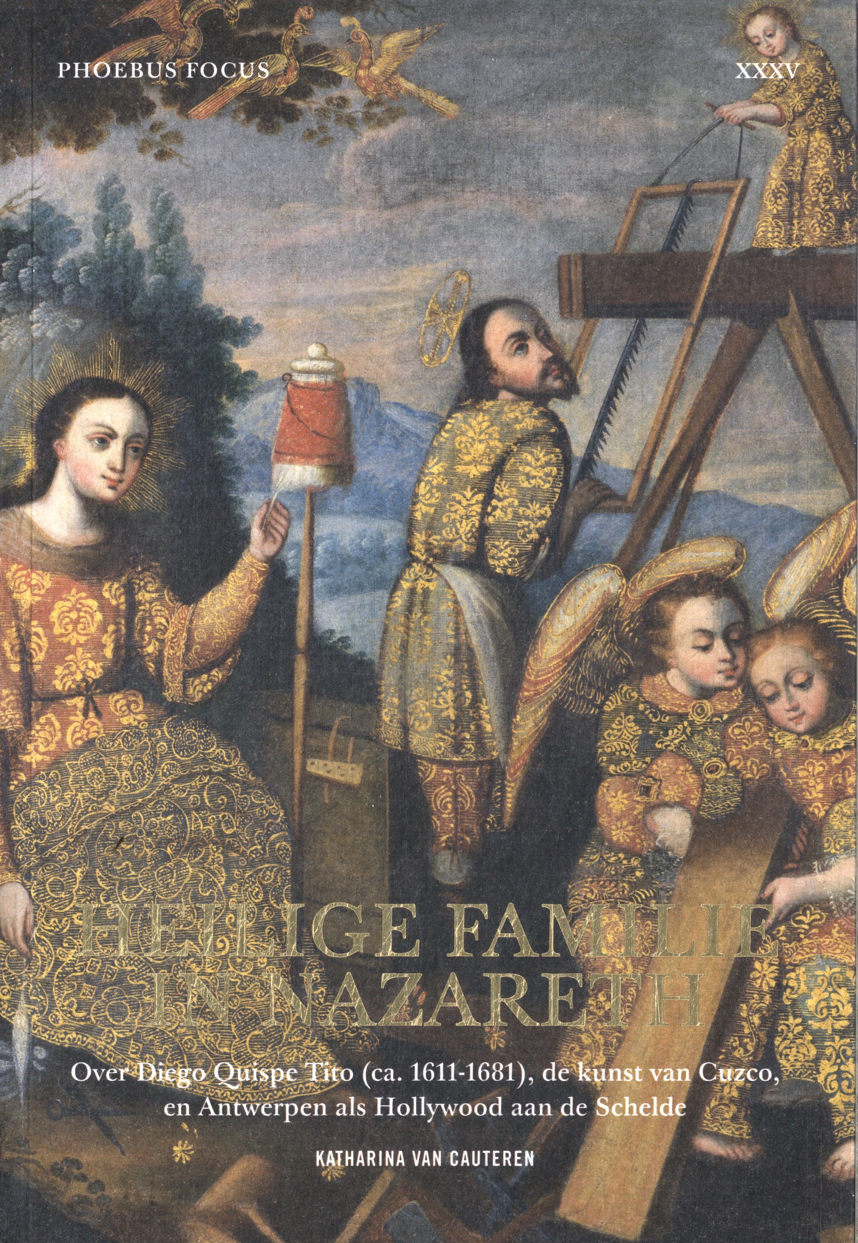 Heilige Familie in Nazareth Over Diego Quispe Tito (ca. 1611-1681), de kunst