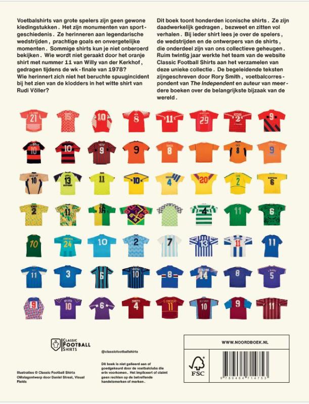 image for Unieke voetbalshirts