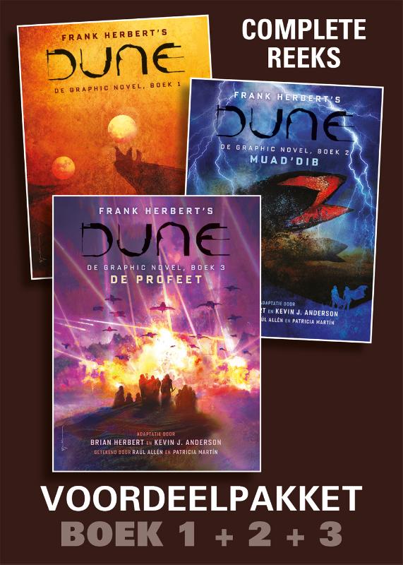 Dune, De Graphic Novel: Boek 1-2-3 PAKKET