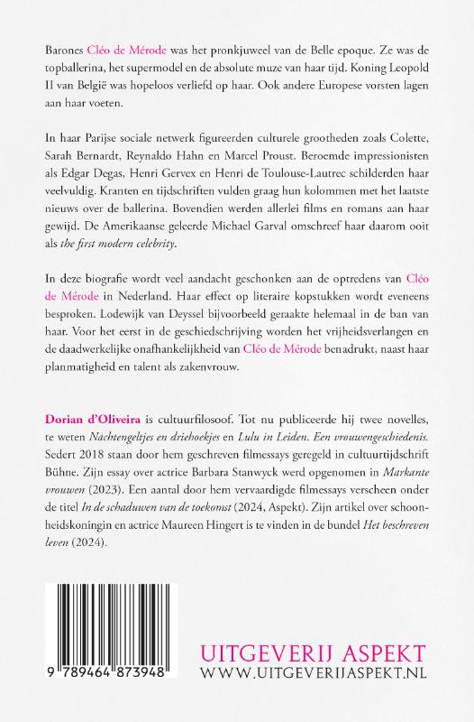 image for Ballerina en supermodel Cléo de Mérode