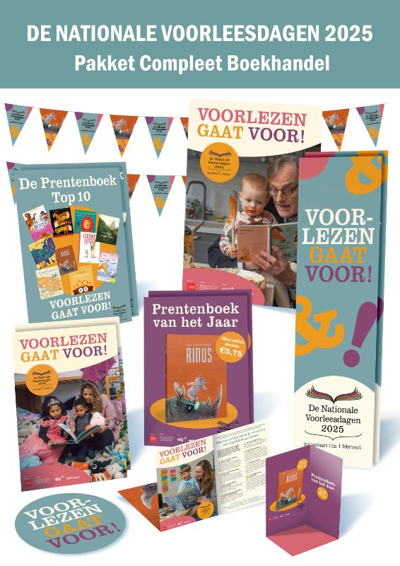 Pakket Compleet Boekhandel De Nationale Voorleesdagen 2025