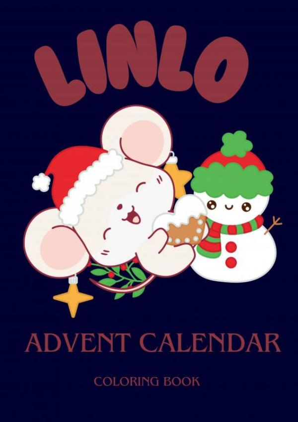 Advent Calendar Coloring Book