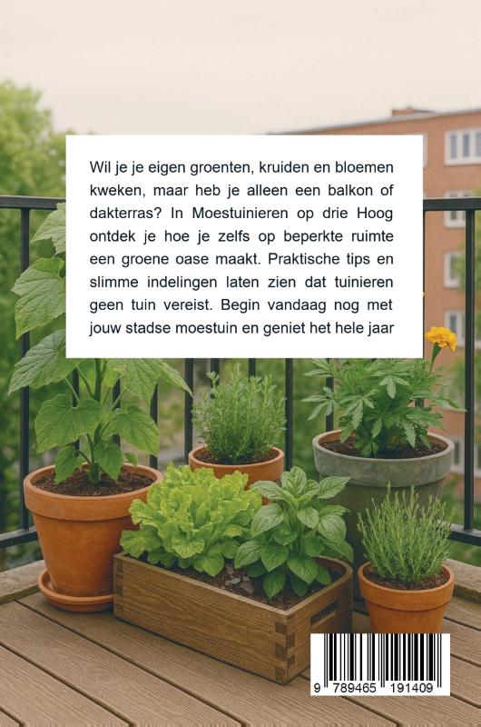 image for Moestuinieren op drie Hoog