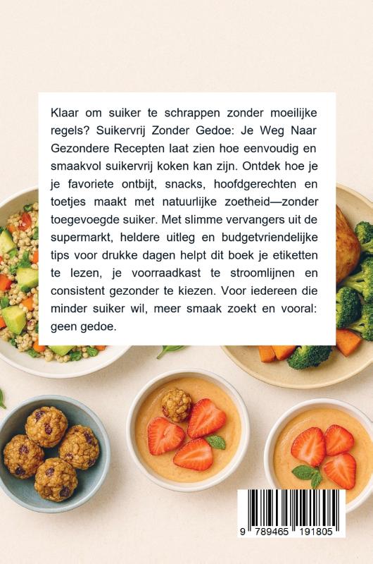 image for Suikervrij Zonder Gedoe: Je Weg Naar Gezondere Recepten