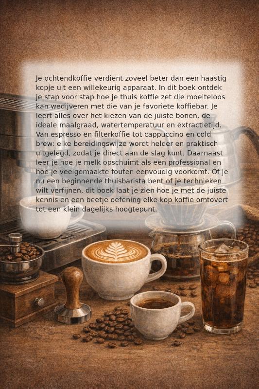 image for Koffie als een Barista Thuis