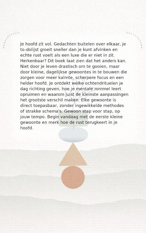 image for Kleine gewoontes voor een opgeruimd hoofd