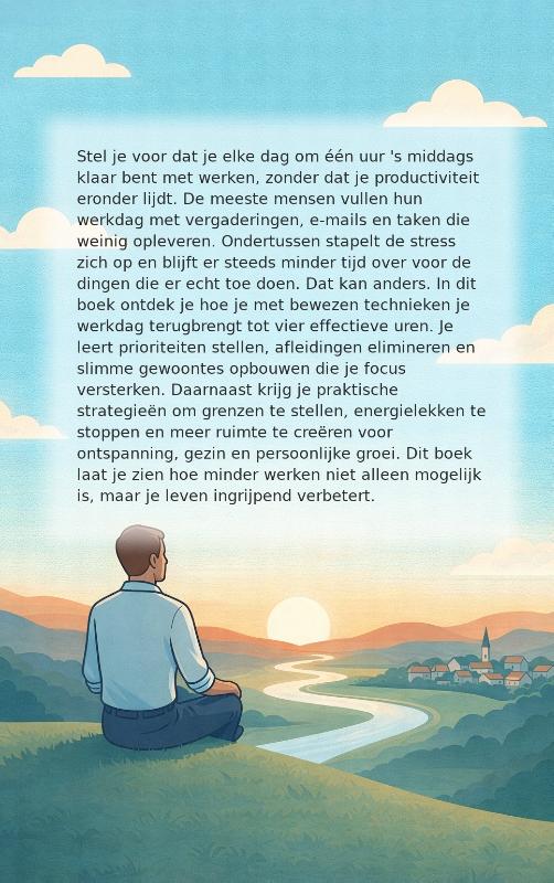 image for Vier uur werken is genoeg