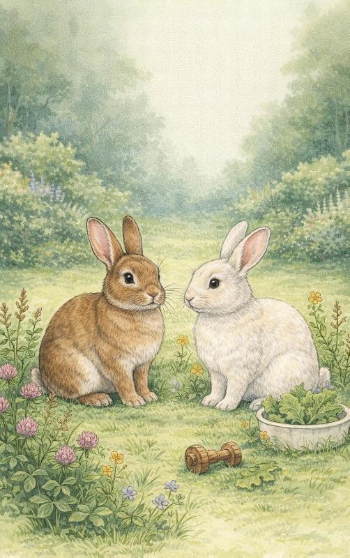 image for Het gelukkige konijn