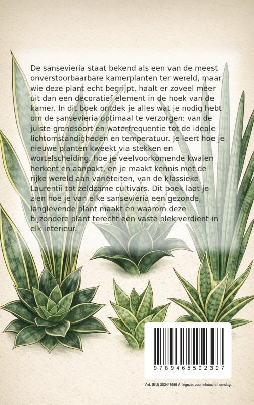 image for Alles over de Sansevieria