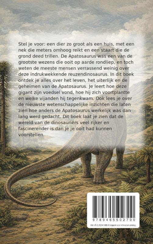 image for Alles over de Apatosaurus