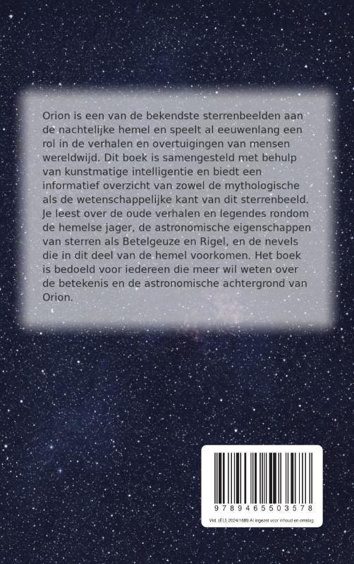 image for Het sterrenbeeld Orion