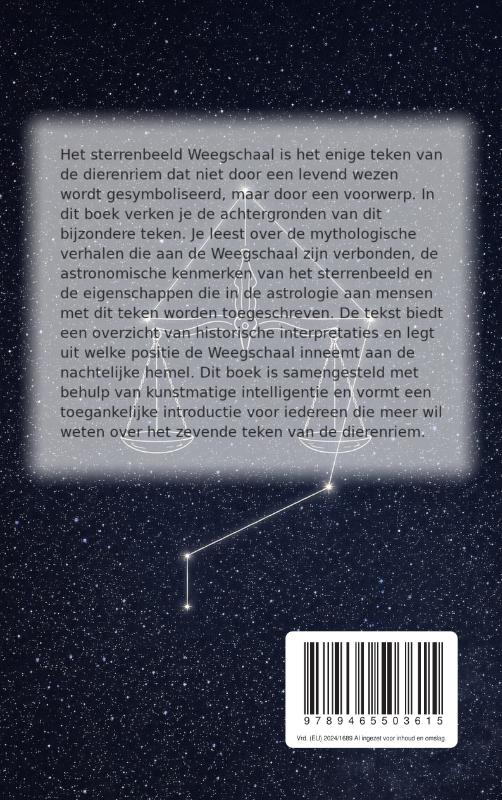 image for Het sterrenbeeld Weegschaal