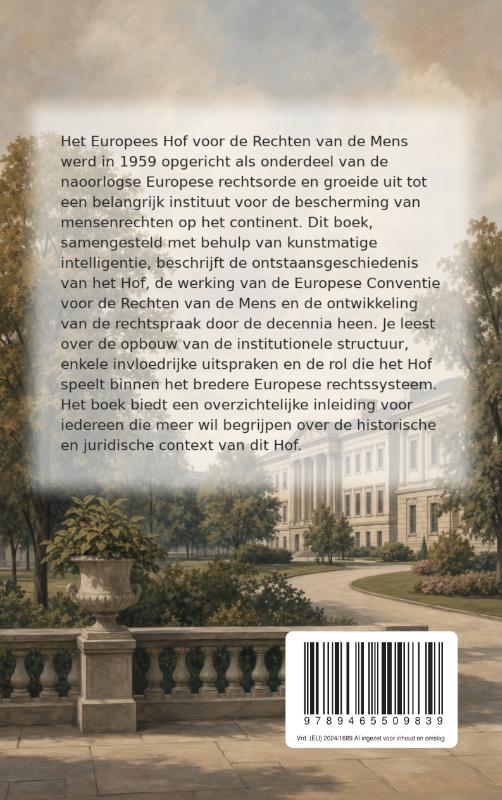 image for De geschiedenis van het Europees Hof voor de Rechten van de Mens