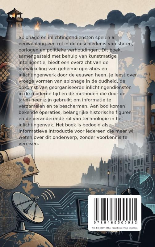 image for De geschiedenis van de spionage en de inlichtingendienst