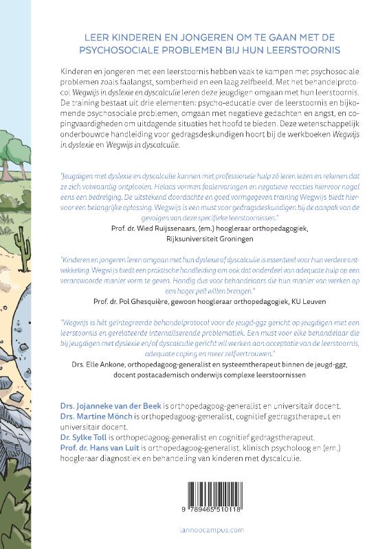 image for Wegwijs in dyslexie en dyscalculie : handleiding