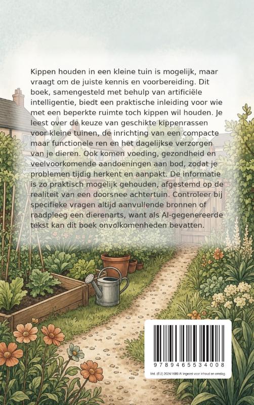 image for Kippen houden in een kleine tuin