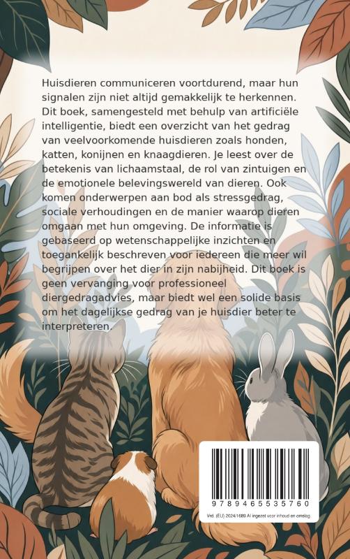 image for Gedrag van huisdieren begrijpen