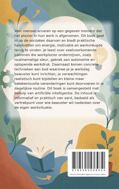 image for Plezier terugbrengen in je werk