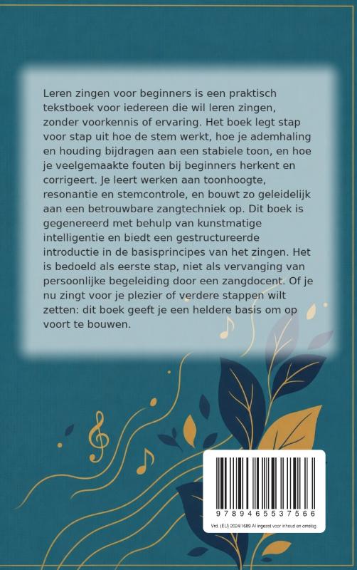 image for Leren zingen voor beginners