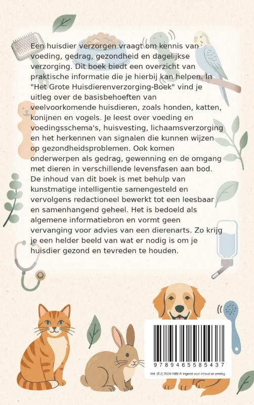 image for Het Grote Huisdierenverzorging-Boek