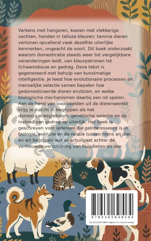 image for Waarom tamme dieren op elkaar lijken