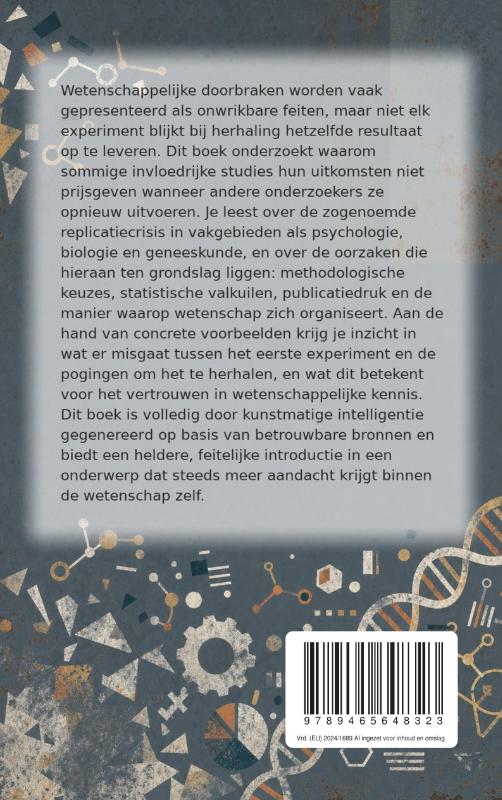 image for De onderzoeken die niet te herhalen zijn