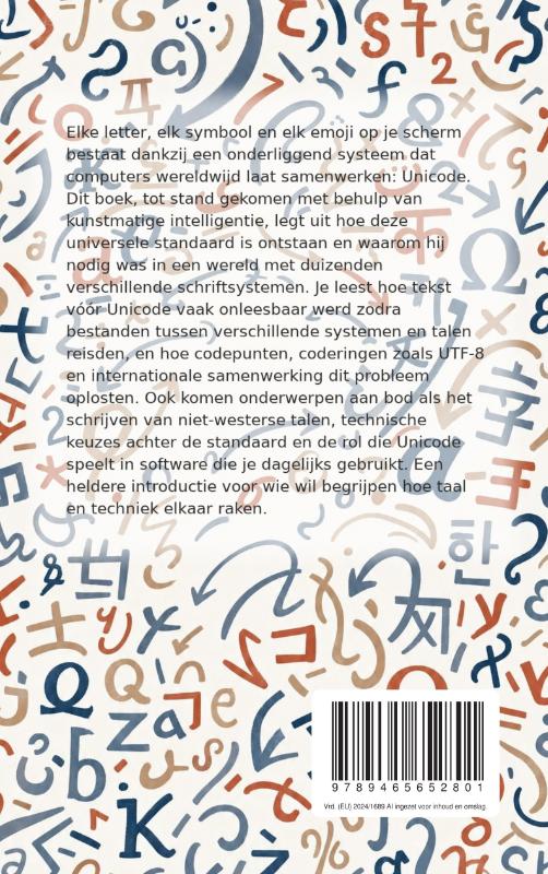 image for Unicode: ruimte voor elke letter