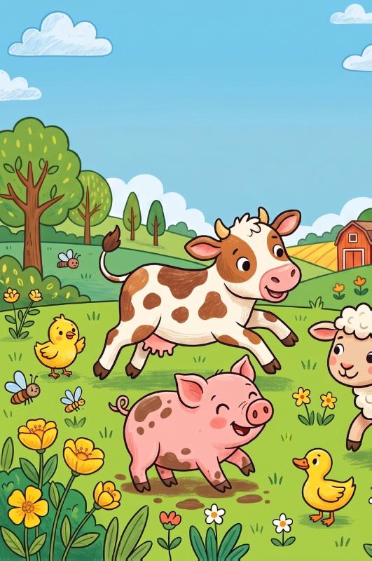 image for Kalfjes, biggetjes en lammetjes