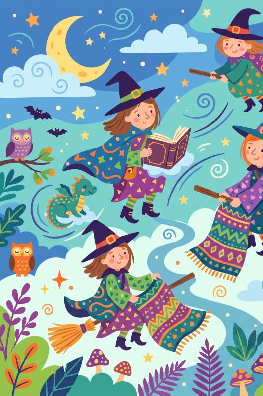 image for Heksen op bezemstelen