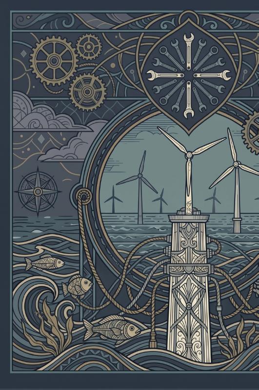 image for De windmolenmonteur op zee